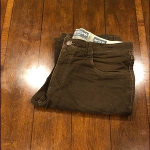 Enzo denim brown pants. Size large